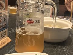 原浆青啤-前海沿·青岛菜(大拇指广场石老人店)