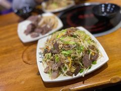 牛肉鸡蛋炒粉干-牛小隆牛肉面馆(四牌楼店)