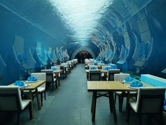 -海棠湾洲际-涛·海底餐厅·美人鱼·自助餐·海底隧道