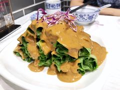 麻酱油麦菜-京味民福烤鸭店(建设四马路店)