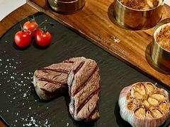 BBQ烤进口谷饲牛柳-火车头法国西餐厅