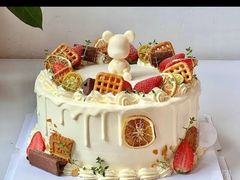 -糕小爱动物奶油生日蛋糕定制(晋江万达店)