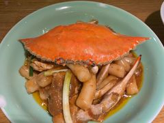 梭子蟹炒年糕-弄堂里(雨花客厅店)