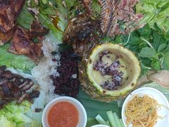 -沐毫傣泐云南菜孔雀宴•手抓饭傣味烧烤(曼听公园店)