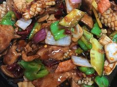 鱿鱼爆猪肝铁板-卢庄(江汉路店)