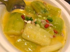 干贝肉末焖节瓜（或白玉苦瓜）-闽和南(深圳万象城店)