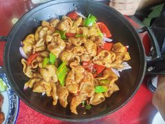 干锅肥肠-北大地皖峰饭馆