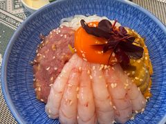 元祖甜虾海胆四色海鲜丼-和牛食堂•BISTRO(广州首店)