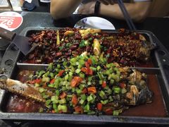 双拼鱼-江边城外烤全鱼(龙德广场店)