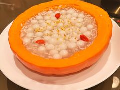 南瓜酒酿小圆子-玫瑰厅上海菜(兴国路店)