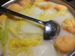 浓汤鱼腐娃娃菜-旺顺阁鱼头泡饼(常营店)