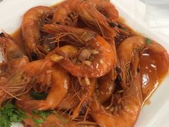 油焖大虾-1910老鲁味海鲜·戳子肉·青岛菜(金沙滩店)