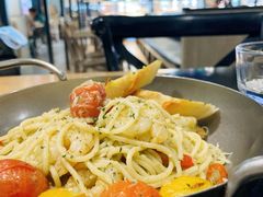 蒜味大虾意面-托斯卡纳烘焙意大利餐厅(五天地店)