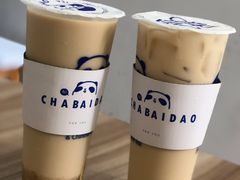 桂花酒酿奶茶-茶百道(南浦里店)