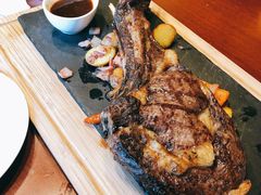 火山石烤澳洲战斧牛排-蓝枪鱼西餐厅(锦华店)