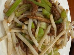 毛草根炒肉丝-漁耕小厨农家院(武当山店)
