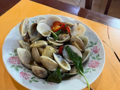 -班赞海鲜市场胖阿姨加工点