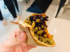 豇豆加老干妈蛋烘糕-贺记蛋烘糕(文庙西街店)
