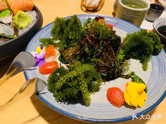 万叶海鲜炉端烧(中关村店)海葡萄沙拉图片 - 第1张