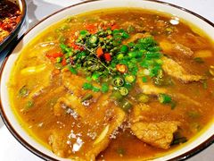 青花椒嫩牛肉-雲蜀龙阁·金牌水煮鱼(方庄店)