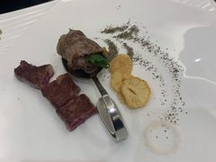 牛排拼牛舌-好悦情铁板烧