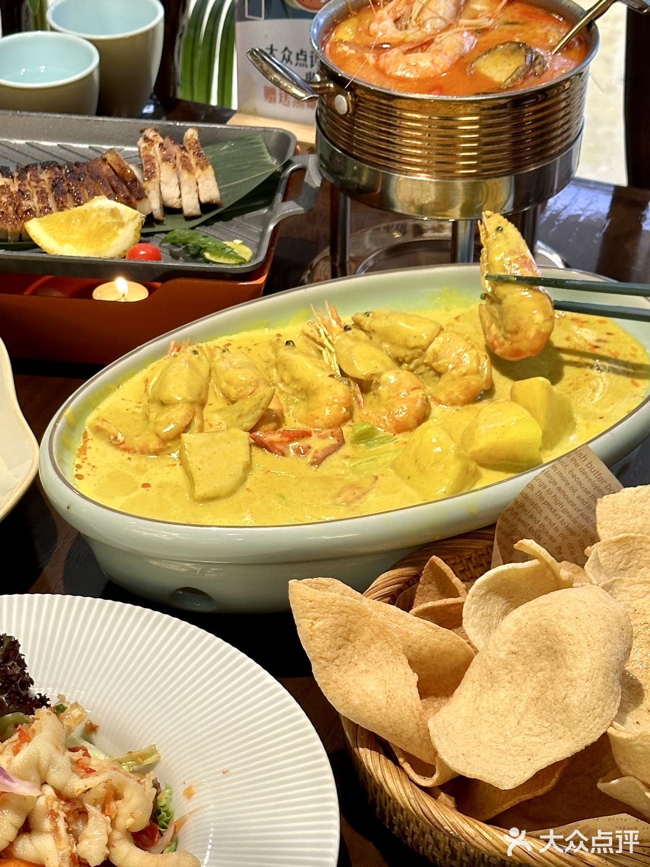 慈溪的!第一次吃东南亚菜,吼吼次!