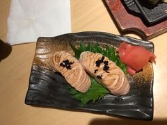 炙烤三文鱼寿司-越光米贩精致料理餐厅(金鹰店)