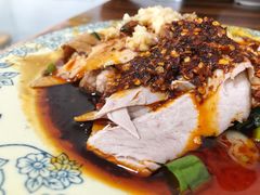 蒜泥白肉-温记府廟豆汤饭·始于1955年(海椒店)