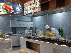 自助取餐区-大眼锅贴水饺(河东店)