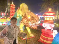 -欢乐海岸椰林沙滩-2025湾区超级灯会