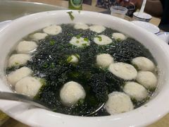鱼丸紫菜汤-双月饭店·20年老字号(新村店)
