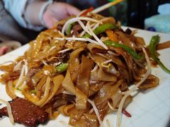 牛肉炒河粉-老五烧烤(石牌岭店)
