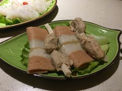 素排骨东坡双拼-一叶一世界•素食餐厅(环球中心店)