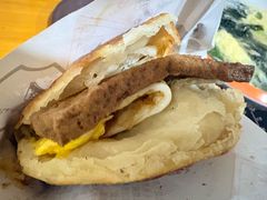 火烧夹鸡蛋豆腐干-郭八火烧店(大名府路店)