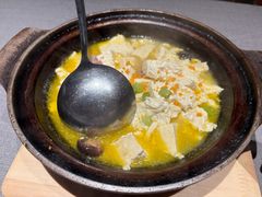 海胆金汤手掰鲜豆腐-北平食府·北京烤鸭(北京西站六里桥店)