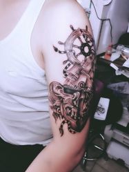 -组合纹身穿孔纹眉TATTOO