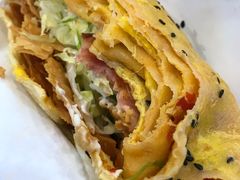 双蛋肉松培根煎饼-煎饼道·新鲜现做(来福士店)