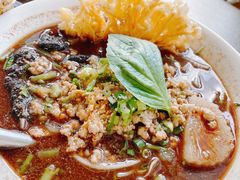 濃湯手打墨魚滑肉碎紅薯粉-游泰号(黑沙环店)