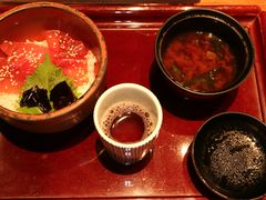 食事：刺身盖饭配赤出-南紀白浜 浜千鳥の湯 海舟