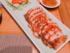 炭烧猪颈肉-mango tree芒果树泰国餐厅(青岛万象城店)