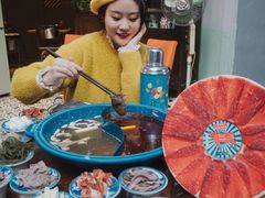 重庆红油经典鸳鸯锅-王歘歘·chuǎ火锅(五道营店)