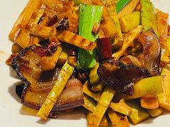 武当山笋炒腊肉-清水亭湖北菜(大屯DT51店)