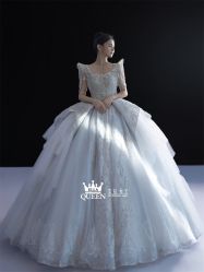 点击看大图 -艾拉·女王婚纱礼服馆