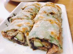 葱饼卷牛肉-台北楚楚园馅饼粥(虹桥南丰城店)