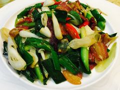 大蒜炒腊肉-来客家食府 · 福建客家菜(厦禾路店)