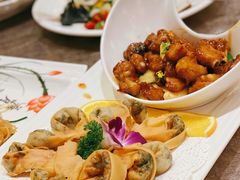 酸甜排骨拼炸云吞-新世纪大酒楼·30年南海菜
