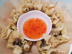 紫菜鲜肉炸云吞-西关明记肠粉(荔枝湾店)