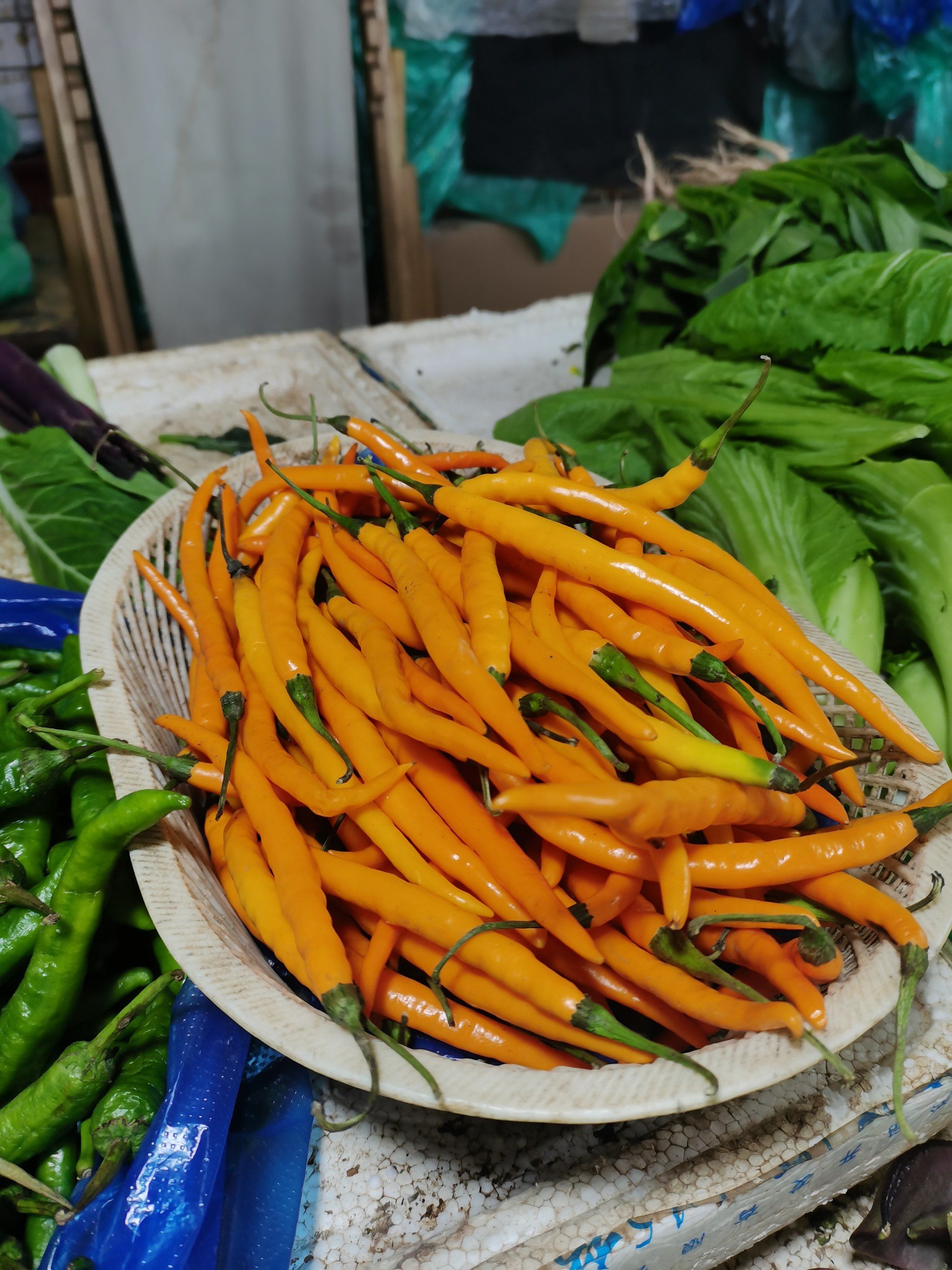 看到黄辣椒惊讶了