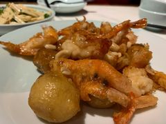 梨球果仁虾-小吊梨汤·北京菜·烤鸭(鸟巢店)