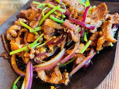 铁锹炙子烤肉-汤河清真餐馆